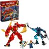 Kaiov živelný ohnivý robot 71808 LEGO (71808 Kaiův živelný robot)