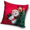 TipTrade Vianočná obliečka na vankúšik 40x40 cm - Pozdravy zo Severného pólu