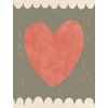 Takoy Panel na ušitie detskej deky Wellsoft fleece 145x110 heart Lisie-NST-00574