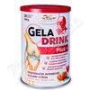 Geladrink Plus+ práškový nápoj jahoda 340g