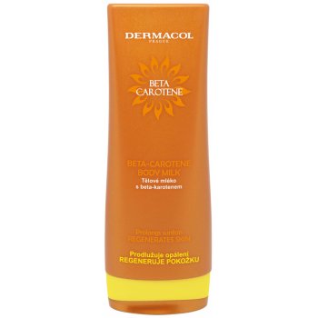 Dermacol Sun telové mlieko s beta-karoténom na predĺženie opálenia 200 ml