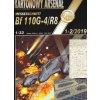 Papierový model Nemecký bombardér Messerschmitt Bf 110G-4/R8 + Laser + Zasklenie
