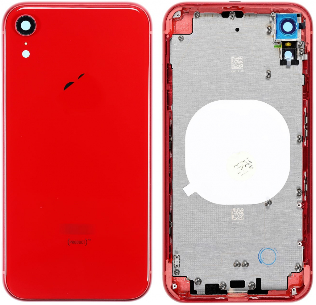 Kryt Apple iPhone XR Zadný Červený