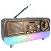 Sieťovo-batériové rádio AM, FM, SW Meier New Orleans