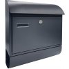 Kovoinoxshop Poštová schránka (400x440x102mm),list: B4 Farba: Antracit RAL7016
