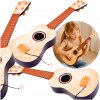 DREVENÁ AKUSTICKÁ GITARA PRE DETI - KOVOVÉ STRUNY