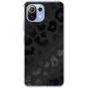 Picasee silikónový prehľadný obal pre Xiaomi 11 Lite 5G NE - Midnight Leopard