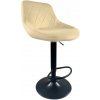 Dobse Barová stolička KAST béžová/čierna