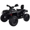 Detské elektrické štvorkolové vozidlo CAN-AM OUTLANDER 4x4 s LED panelom 24V – čierna