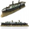 Titanic Lost Wrecked Boat Ship Dekorácia akvária