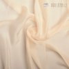 Hodváb šifon, kremový 1 m