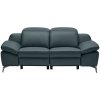 Celina Home DVOJMIESTNA POHOVKA, tmavomodrá, pravá koža - Sedačky - 002951002105