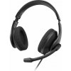 Hama Headset otvorená (On Ear) káblové, 00139935, stereo, čierna; 00139935