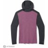 Smartwool Classic Thermal Merino Base Layer Hoodie tričko, charcoal/argyle purple XL