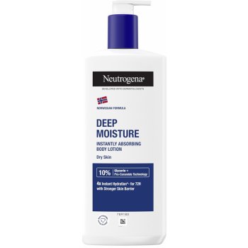 Neutrogena Body Care hĺbkovo hydratačné telové mlieko pre suchú pokožku 400 ml