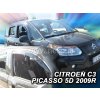 Deflektory na okná pre Citroen C3 Picasso, 4ks