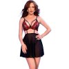 Chilirose - cr 4869 babydoll black/red xl