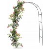 Pergola z plast Relaxdays oblúk 240 cm
