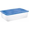Tontarelli DODO STOCK-BOX s vekom 27L transparent / svetlomodrá