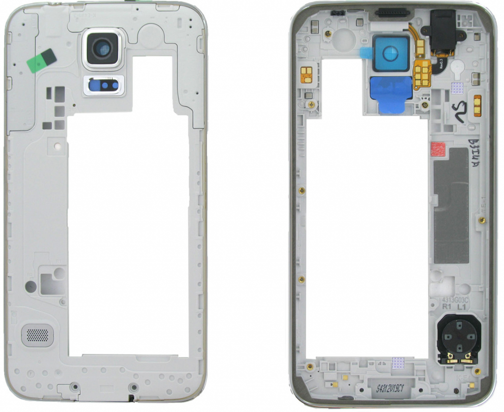 Kryt Samsung G900 Galaxy S5 stredný čierny
