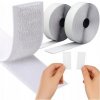 Samolepiaci suchý zips Ruhhy 2,5 cm x 5 m biely nylon polyester