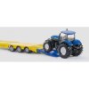 Siku Super - Ťahač s vlekom a 2 traktory New Holland 1:87