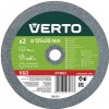 Verto Brúsne kotúče, 125 x 20/16/12.7 x 16 mm, 2 ks 61H603
