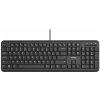 CANYON drátová klávesnice HKB-20, 105 kláves,tichá a tenká,velvet serie, CZ/SK layout, černá (CNS-HKB02-CS)