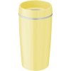 Termohrnček BRING-IT 340 ml, žltá, plast, RIG-TIG