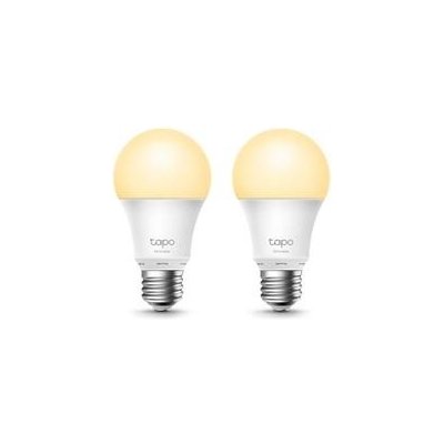 TP-LINK "Dimmable Smart Light Bulb, 2-PackSPEC: E27, 200–240 V, Brightness 806 lm, Max Operation Power 8.7 W, Color Tem