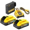 Set batérie a nabíjačky Dewalt DCB094H2