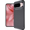 Techsuit - CarbonFiber kryt pre Google Pixel 10 - čierny