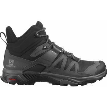 Salomon X Ultra 4 Mid Wide GTX čierné