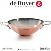 De Buyer Prima Matera Wok induct ion copper/steel with 2 handles