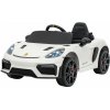 mamido Elektrické autíčko Porsche Spyder RS ​​718 biele