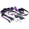 Fetish Kit BDSM 8 dielna dvojfarebná sada pomôcok