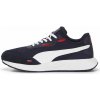 Pánska voľnočasová obuv Puma, RUNTAMED tmavo modrá,biela,červená, 40.5 EU