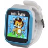 Chytré hodinky Helmer KW 801 modré, detské s ovládaním v češtine, krokomer, materiál púzd (HELMERKW801)