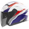 Přilba N130 Myst, NOX (bílá,modrá,červená, vel. XL)
