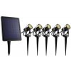 Retlux | Retlux - SADA 5x LED Vonkajšia lampa so solárnym panelom LED/4000 mAh IP44 | FT1076