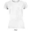 SOL's Collection Tričko Sporty Women, sportovní, krátký rukáv, dámské COT25115900105-white 2XL Bílá
