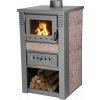 STREND Kachle Nova Ceramic, 7,5 kW, 120 mm, mocca