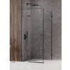 New Trendy EXK-1570 AVEXA BLACK obdĺžnikový sprchový kút 80 x 120 cm, ľavý 80 x 120 cm čierna