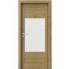 PORTA Doors SET Rámové dvere VERTE B7, laminofólia 3D Dub Prírodný +zárubeň+kľučka PD-VER-B7_DUBPRIRODNY