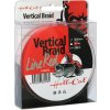 Hell-Cat Splietaná šnúra Braid Line Vertical Red 150m 33kg, 0,37mm