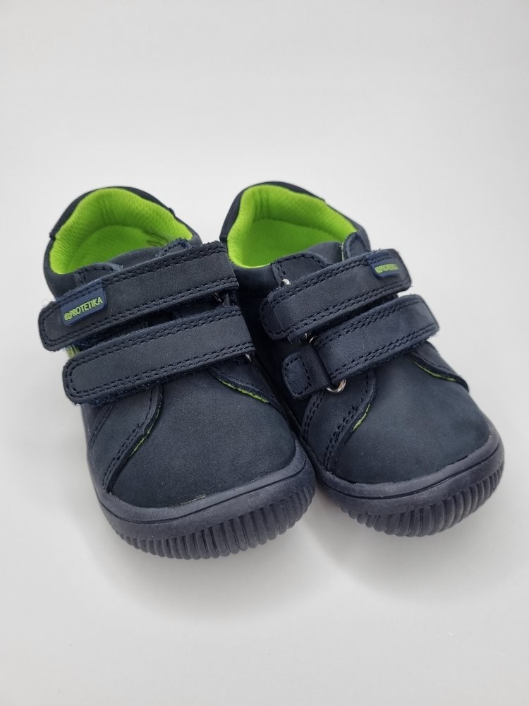 Protetika Chlapčenská celoročná obuv Barefoot LESTER GREEN zelená