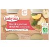 Babybio jablko a vanilka 2 x 130 g