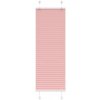 VidaXL Plisovaná roleta ružová 40x150 cm, šírka látky 39,4 cm