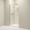 Erga Berlin, skladacie sprchové dvere do otvoru 75x195 cm, 6mm číre sklo, chrómový profil, ERG-V02-BERLIN-D075-CR