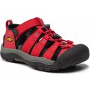 Keen Newport H2 ribbon red/gargoyle dětské outdoorové sandály i do vody